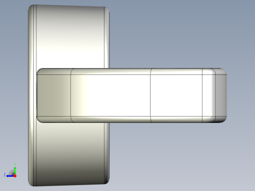 WING NUT 3-8in-16 Thread size 11-16in Base Diameter.x_t右视缩略图
