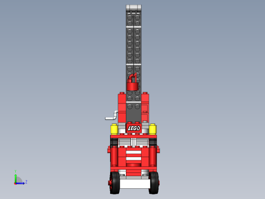 乐高 337-377 卡车带起重机lego-337-truck-with-crane-SW左视缩略图