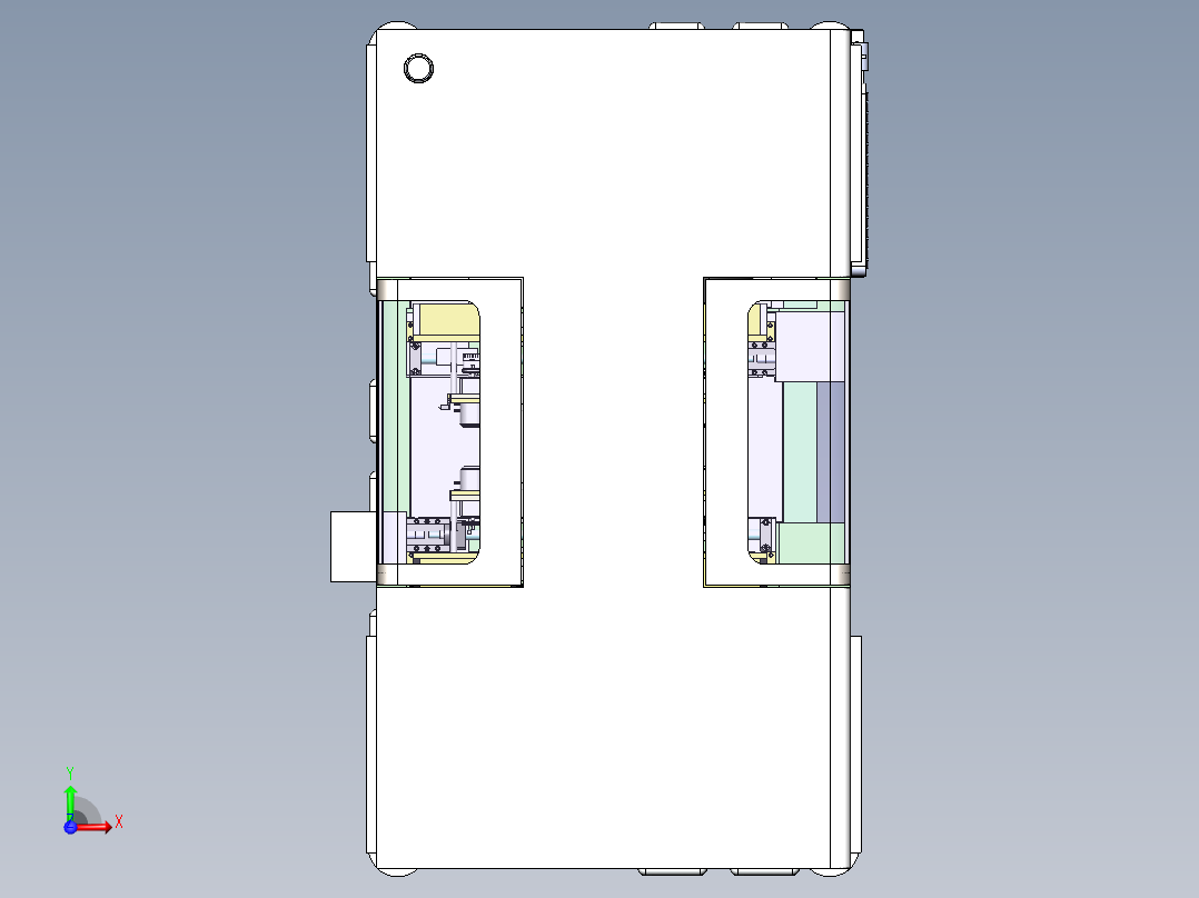 自动双头锁付组装一体机sw16前视图