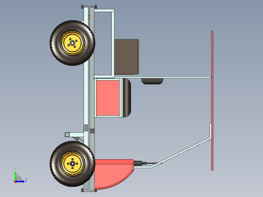 自动驾驶高尔夫球车左视缩略图