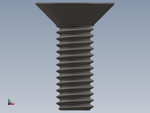 Screw_ISO_10642_M3.5x10_A2.SLDPRT前视缩略图