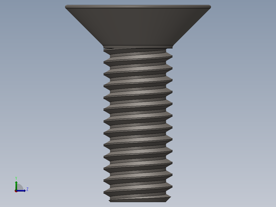 Screw_ISO_10642_M3.5x10_A2.SLDPRT左视图