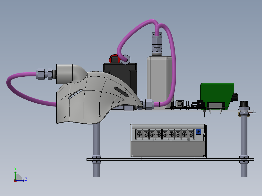 A2004002-呼吸机左视图