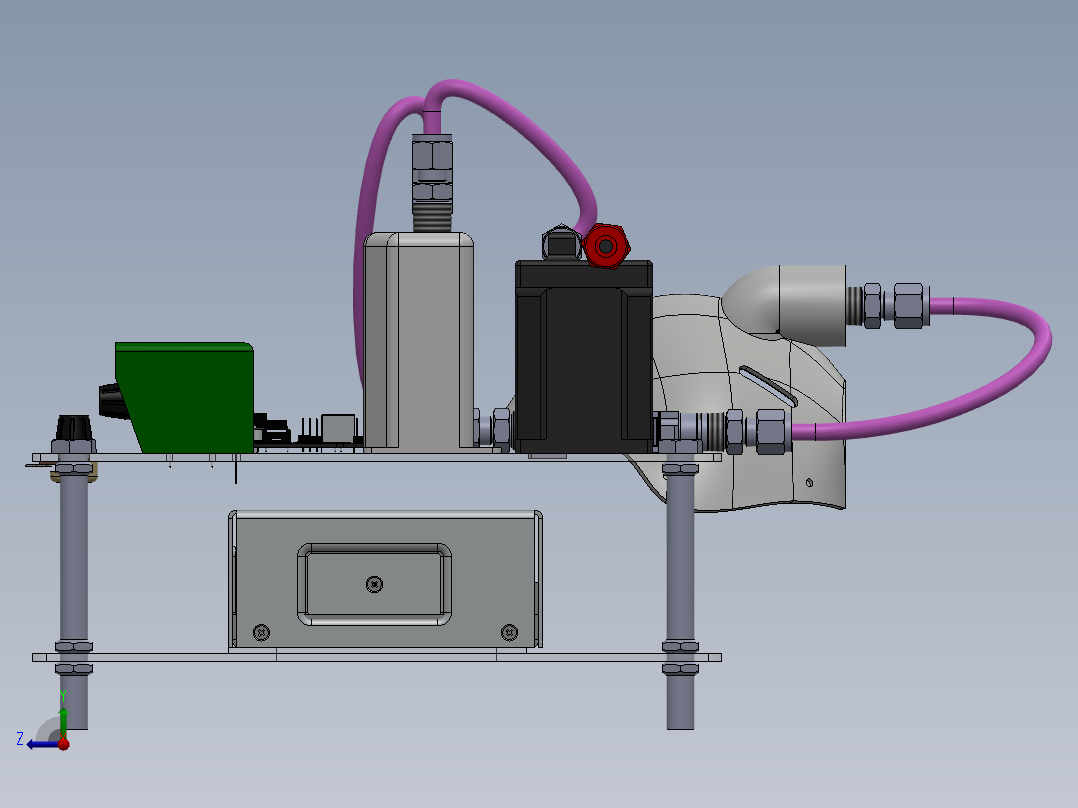 A2004002-呼吸机右视图