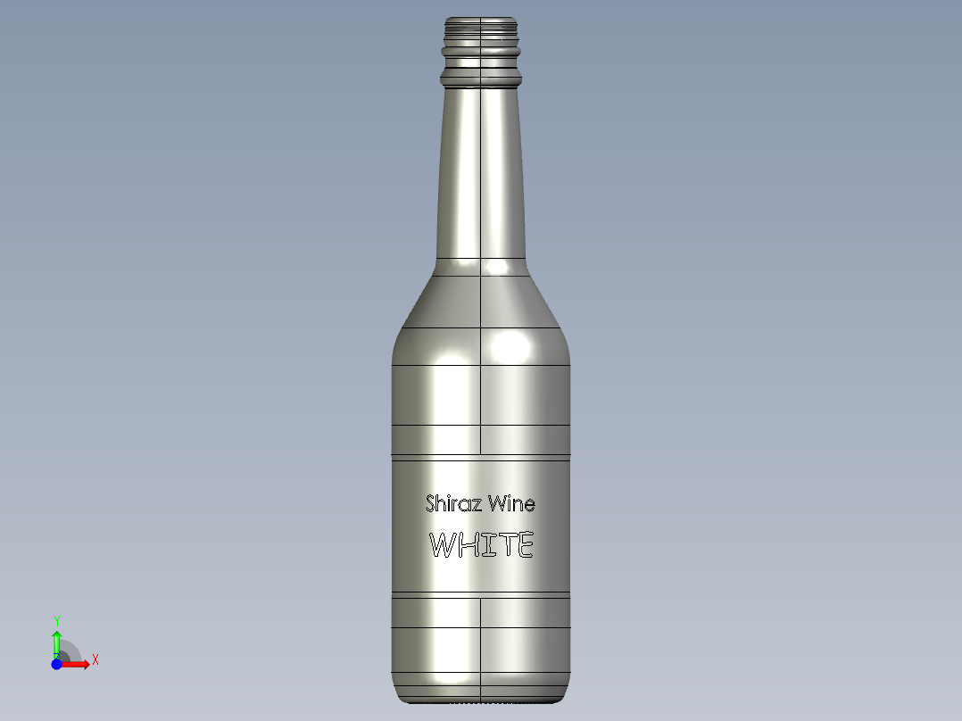 玻璃器子、杯子(35)前视图