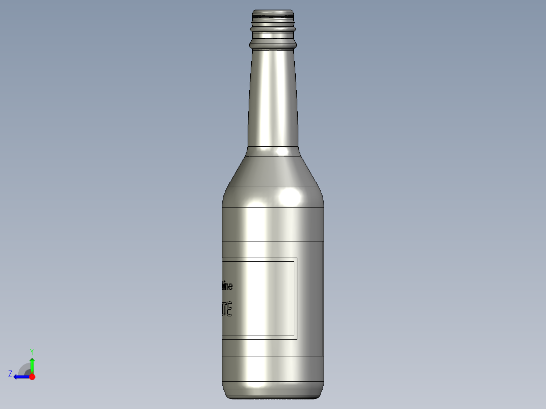 玻璃器子、杯子(35)右视图