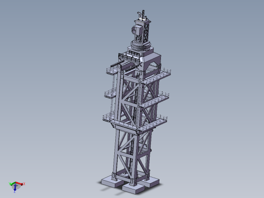HJ-2830 海上风电塔筒吊装导向架