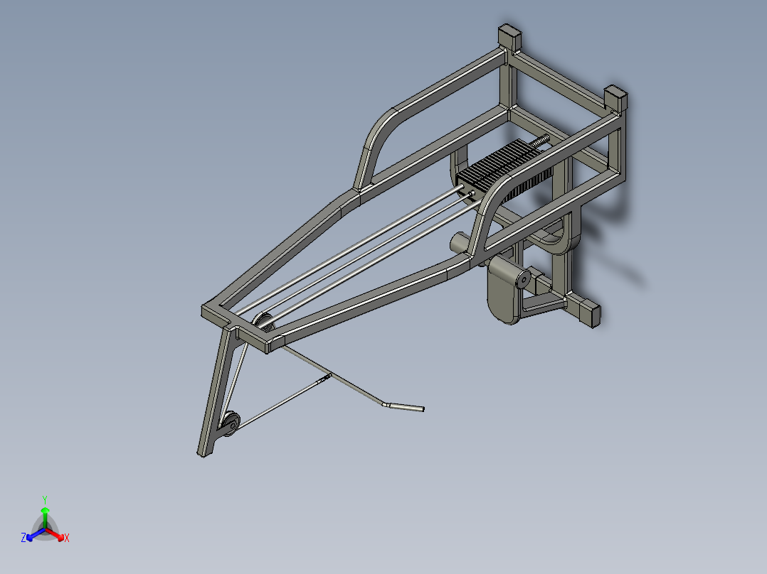 B3003765-拉力器训练机健身器材