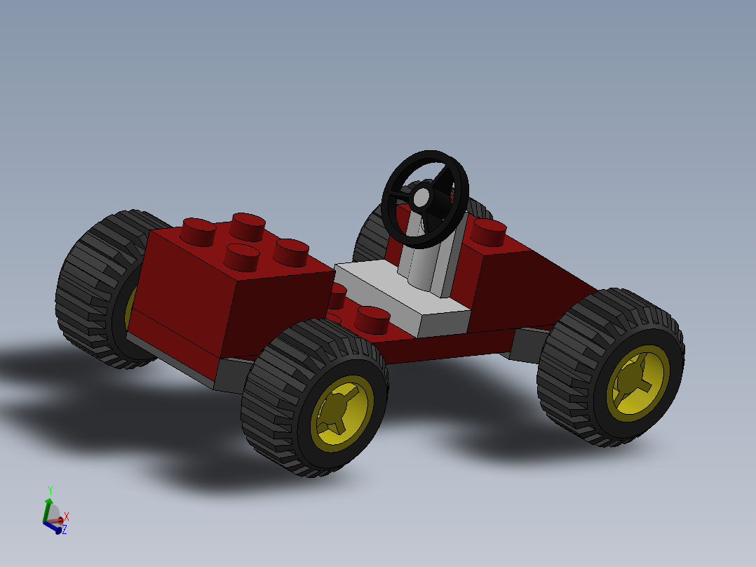 A3003851-汽车玩具主视图