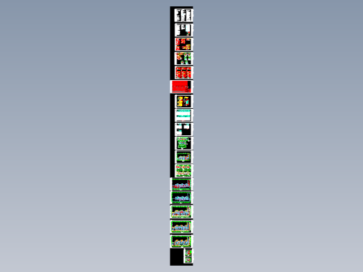 32层剪力墙结构住宅楼电气施工图纸gc5