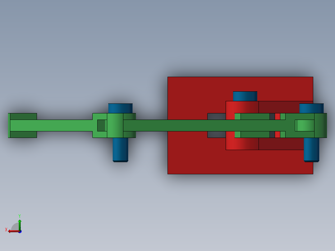 结构设计后视图