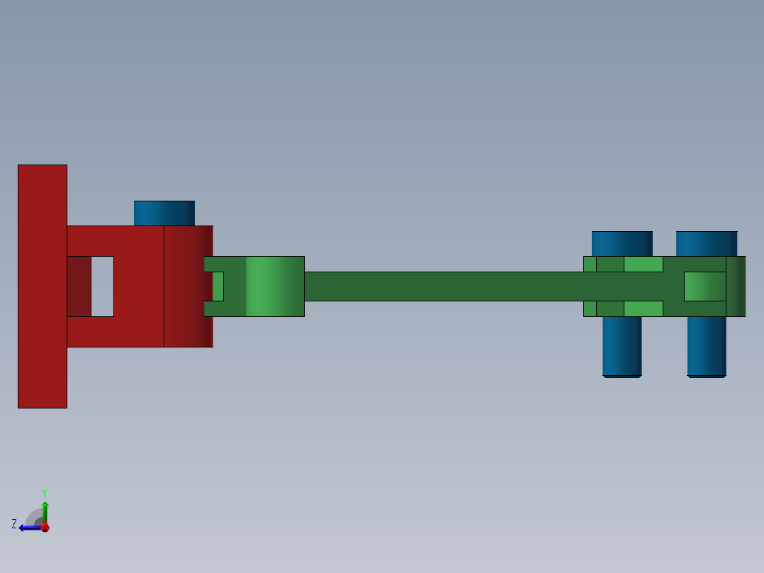 结构设计右视图