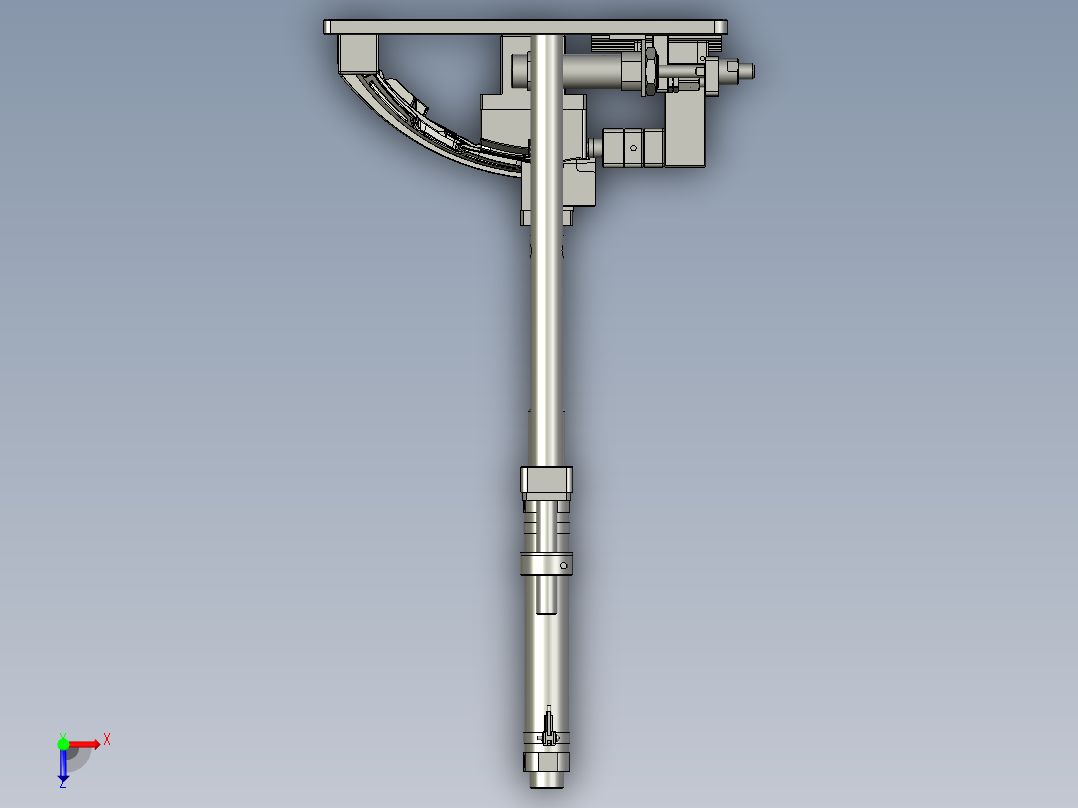 车灯智能制造用气密性测试系统及装置俯视图