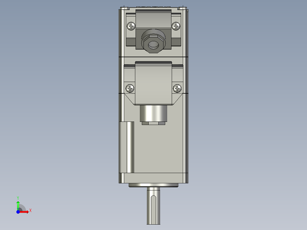 伺服电机V901FL6024-2AF21-1AA1-100W西门子-2-2前视图