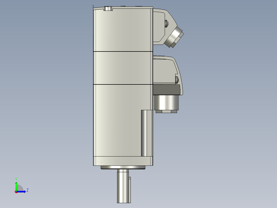 伺服电机V901FL6024-2AF21-1AA1-100W西门子-2-2左视图