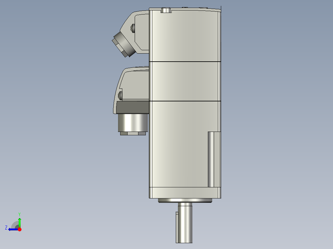 伺服电机V901FL6024-2AF21-1AA1-100W西门子-2-2右视图
