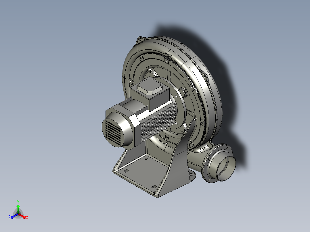CX100A正等轴测图