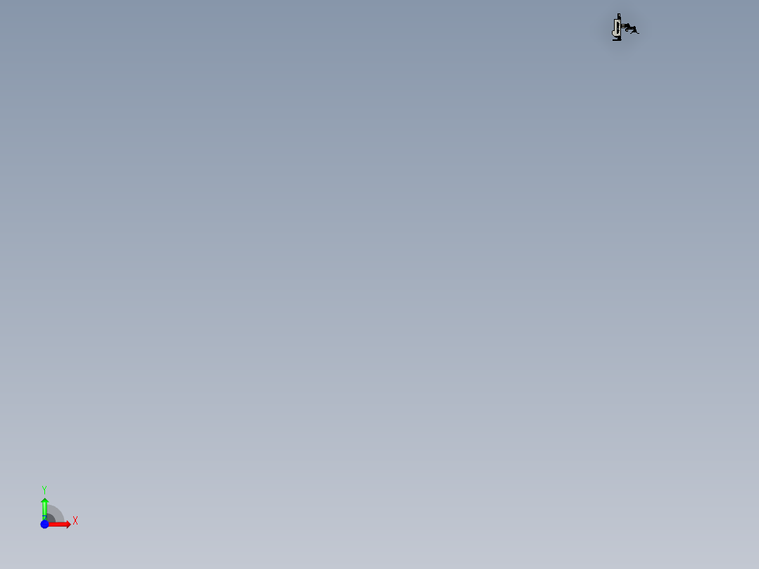 实验室水平四轴协作机械手前视图