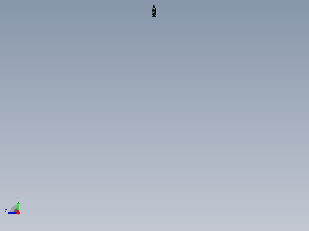 实验室水平四轴协作机械手右视图