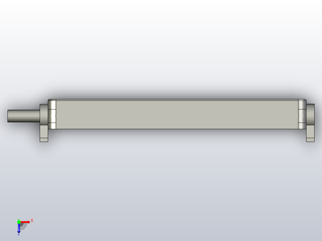 SMDX-300-10-024机床工作灯，照明灯俯视图