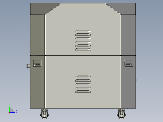 无人机机巢自动机场自主适用左视缩略图
