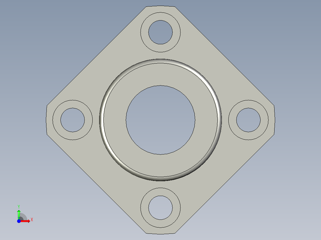 LMQ12-d13直线轴承前视图
