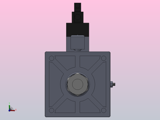 10A-5V系列无给油润滑气缸(通电时拉式)[10A-5 SD 200 B 400 SD]前视缩略图