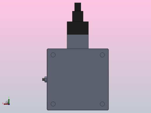 10A-5V系列无给油润滑气缸(通电时拉式)[10A-5 SD 200 B 400 SD]后视缩略图