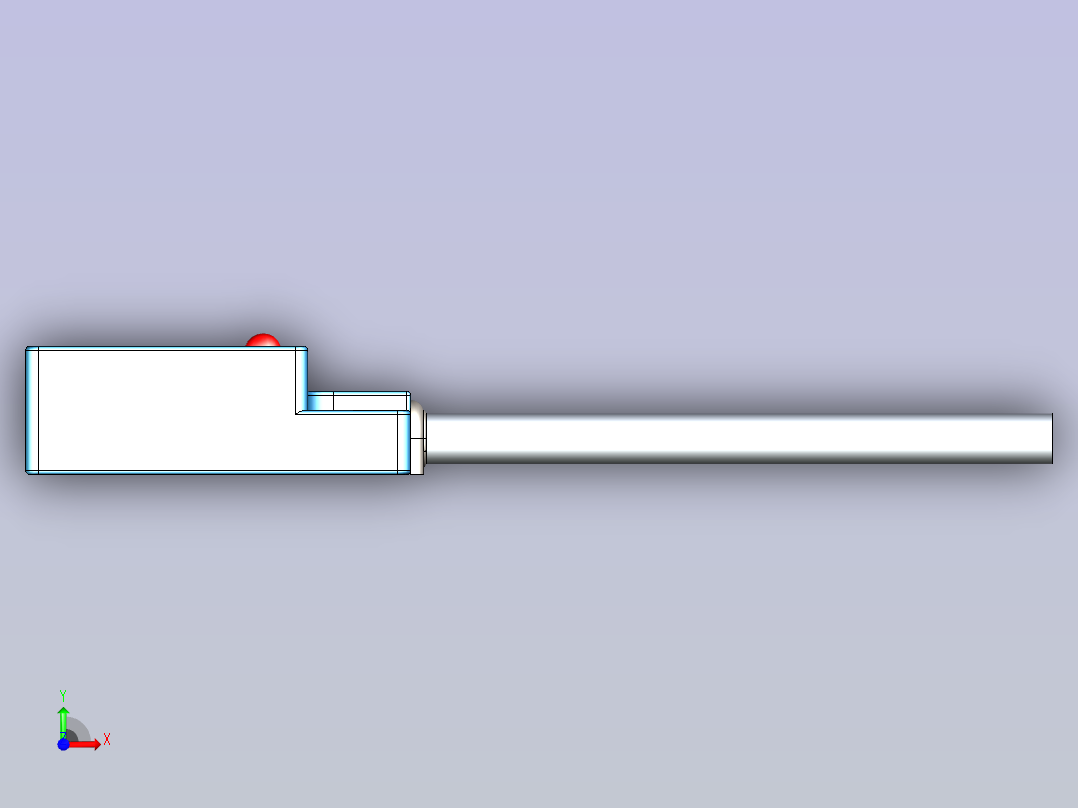 深浦接近传感器 DL-QM018M前视图