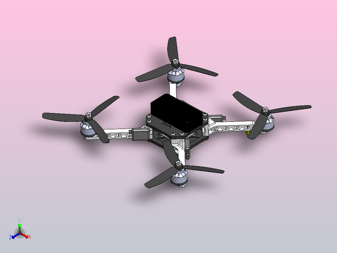 无人机设计主视图