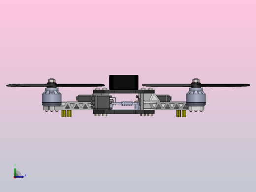 无人机设计左视缩略图