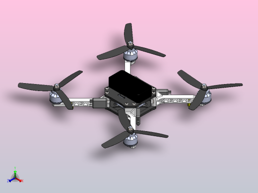 无人机设计正等轴测缩略图