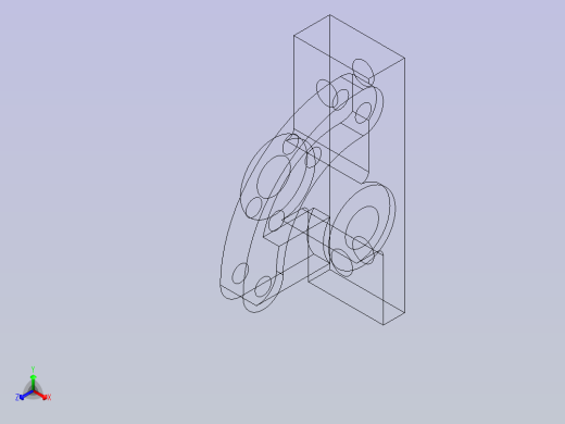 FreeCAD中的Pivot Bracket。