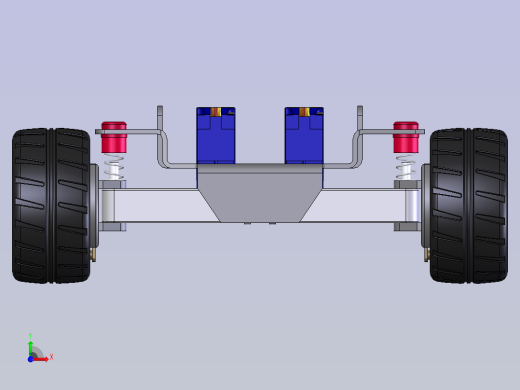 全方位转向四驱动搬运小车