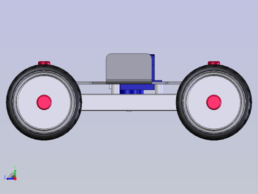 全方位转向四驱动搬运小车右视缩略图