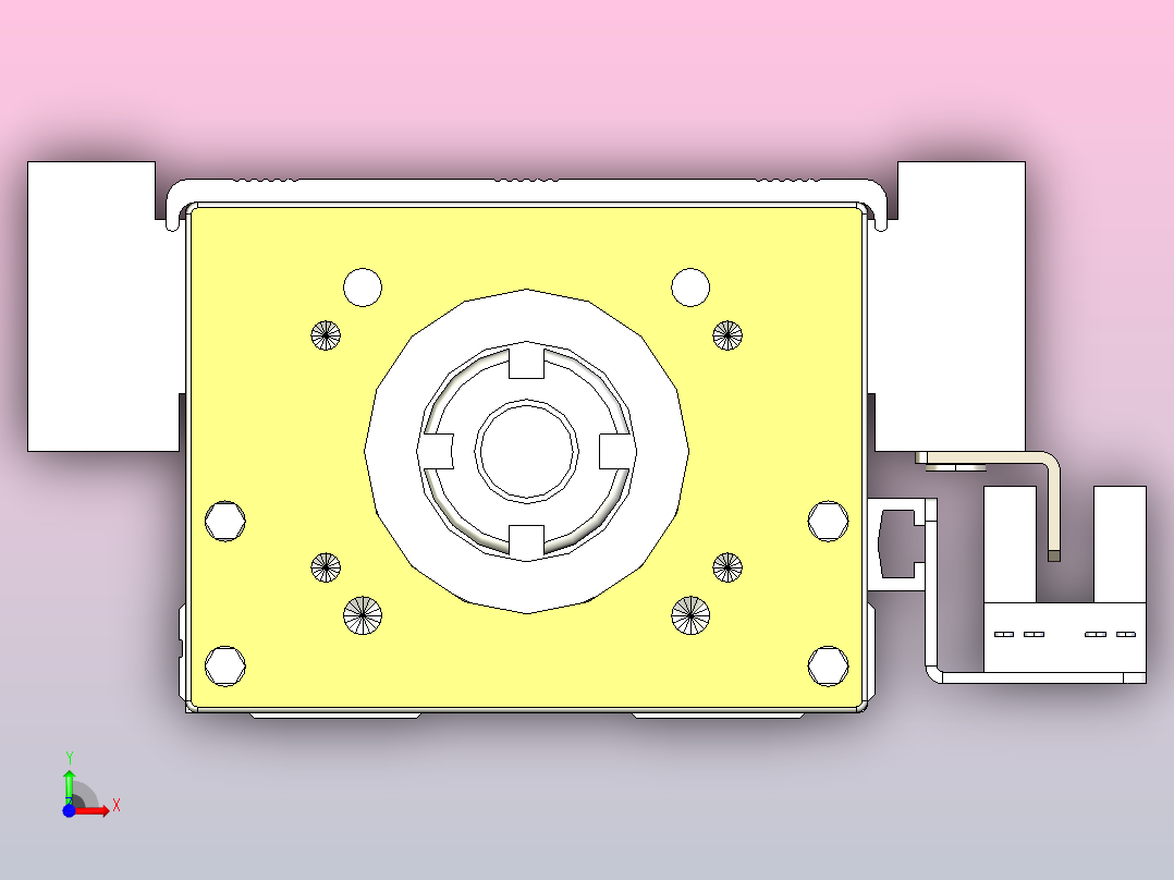 KK60-500A1-F0C模组 标准A1滑座 KK60-A1-F0C 替换上银前视图