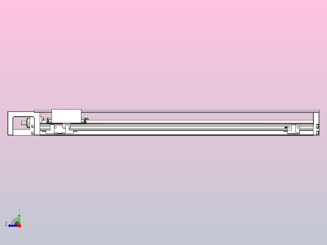 KK60-500A1-F0C模组 标准A1滑座 KK60-A1-F0C 替换上银右视图