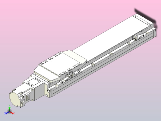 滚珠丝杠直线轴内置导轨TPA-GCR-120-1610C-L350-M-M40-N3