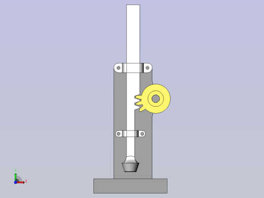 A0004996-冲床的工作原理机构前视缩略图