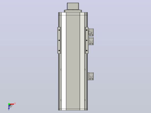 MT100BS半封闭丝杆滑台[MT100BS.L#.150.BM.P20.C3]俯视缩略图
