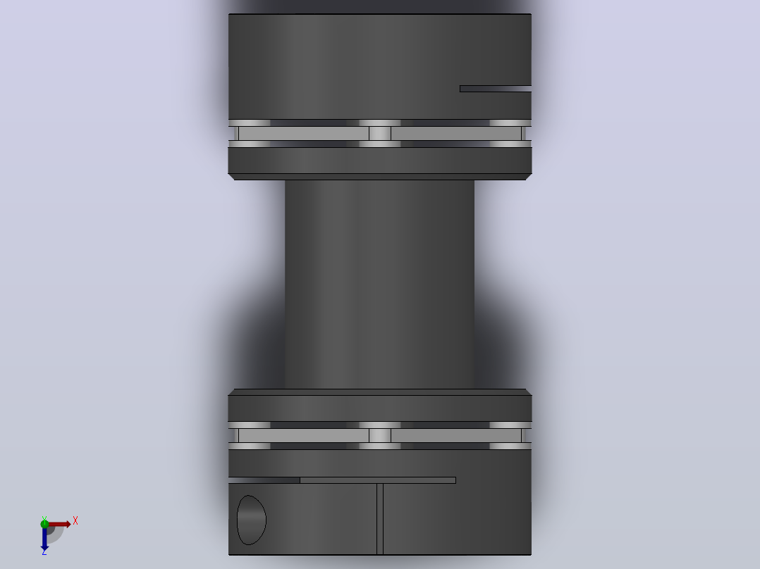 SHDL加长型联轴器[SHDL-56CW-10W×12W-100L]俯视图