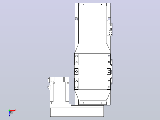 滚珠丝杠直线轴内置导轨TPA-GCR-150-2010C-L150-MR-M75-N3俯视缩略图