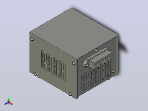 JMB-25～200照明变压器三维模型 202012