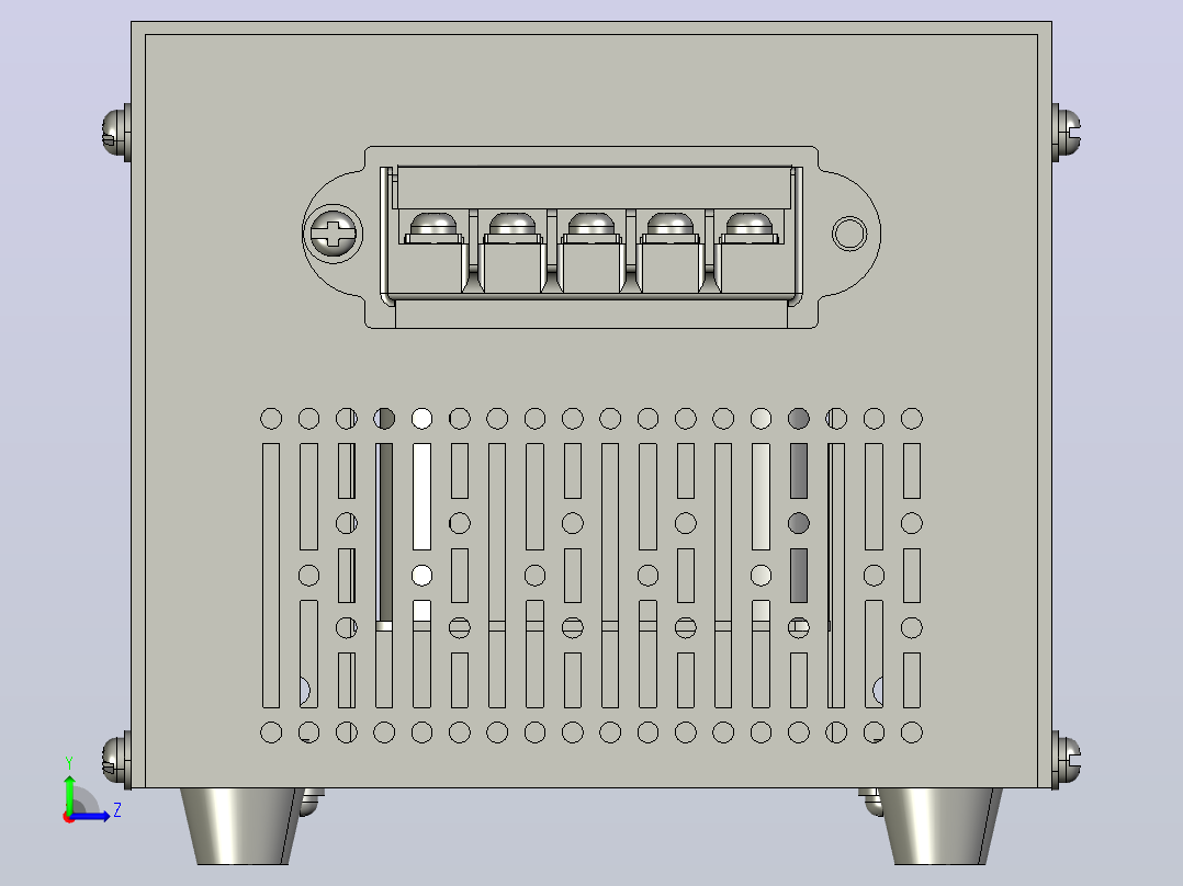 JMB-25～200照明变压器三维模型 202012左视图