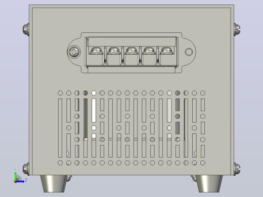 JMB-25～200照明变压器三维模型 202012左视缩略图