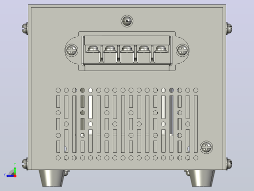 JMB-25～200照明变压器三维模型 202012右视缩略图