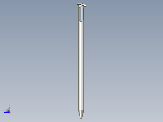 塑料手写笔右视缩略图