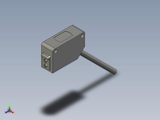 深浦光电传感器 PK-LD15MN 接收端3D