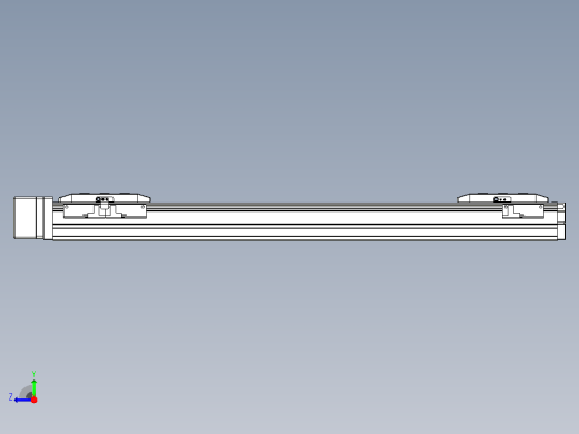 滚珠丝杠线性轴TPA-GCRS-50-1205C-L175-MR-M10-N3右视缩略图