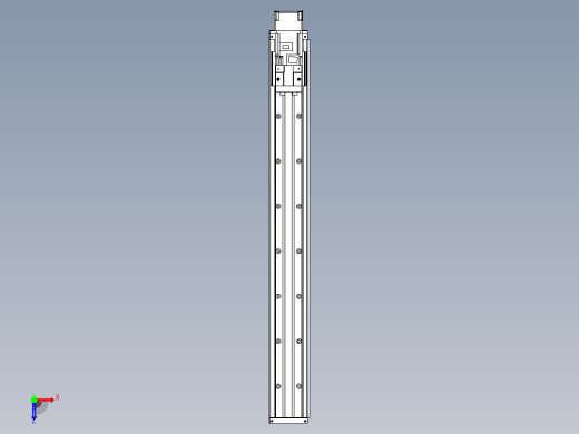 钢基模组TPA-KSR-8610C-840A1-MU-H0S0俯视缩略图